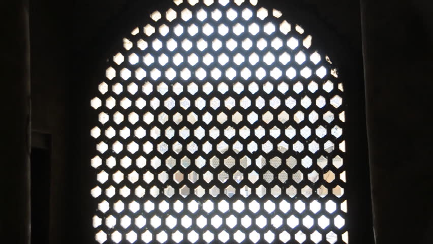 Mosque lattice. Shiraz, Iran