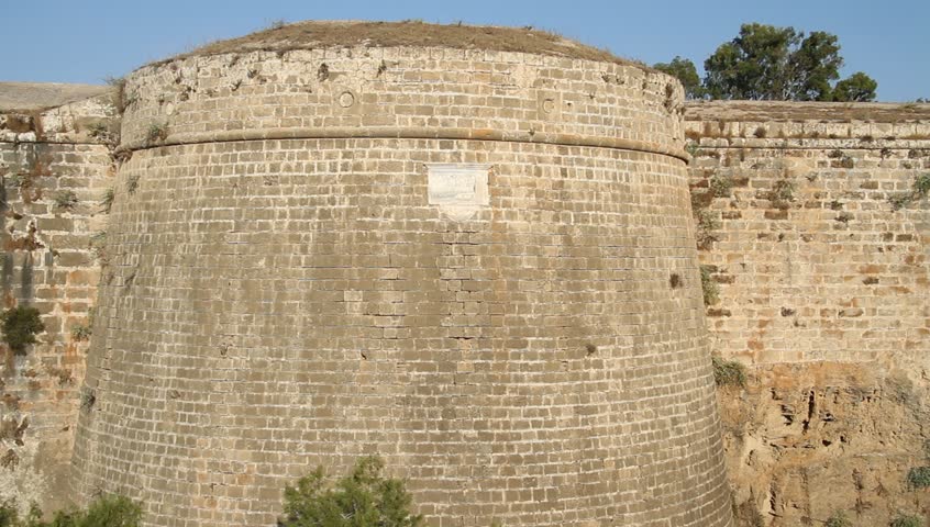 Tower and city wall of Famagusta, North Cyprus