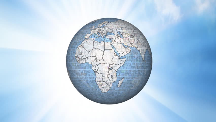 Peoples on earth map