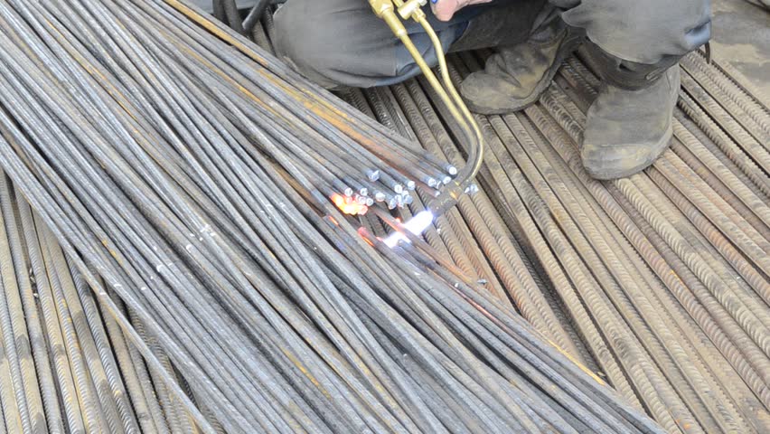 cutting steel rebar cutting torch