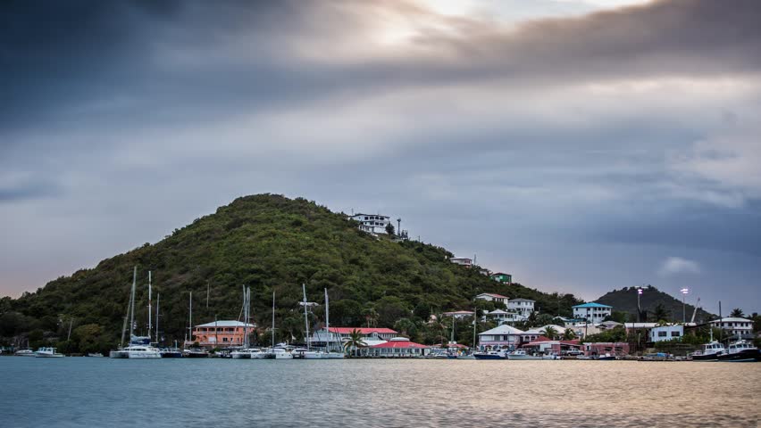 Harbor in St Thomas, USVI