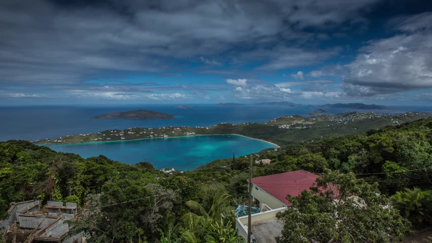 Overlooking Megan's Bay St.Thomas, USVI