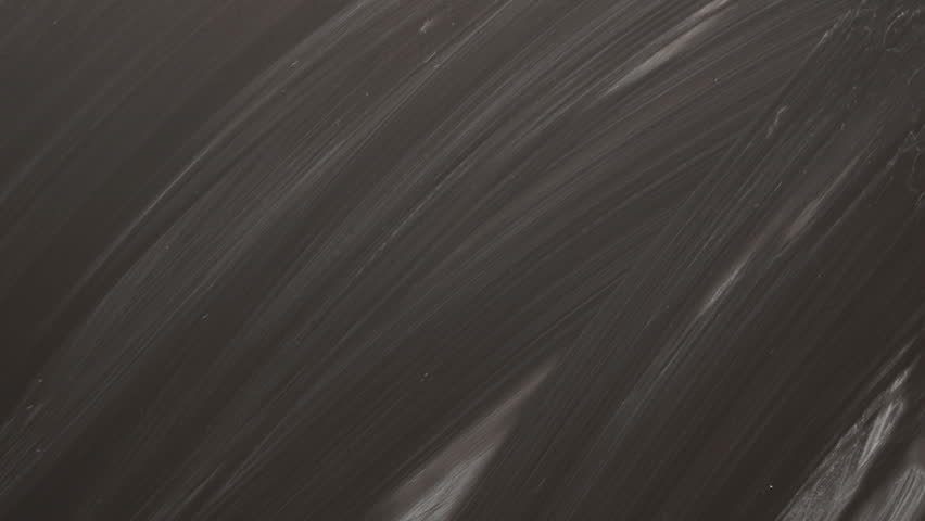 Chalkboard writing. Animation being written on a chalkboard.

