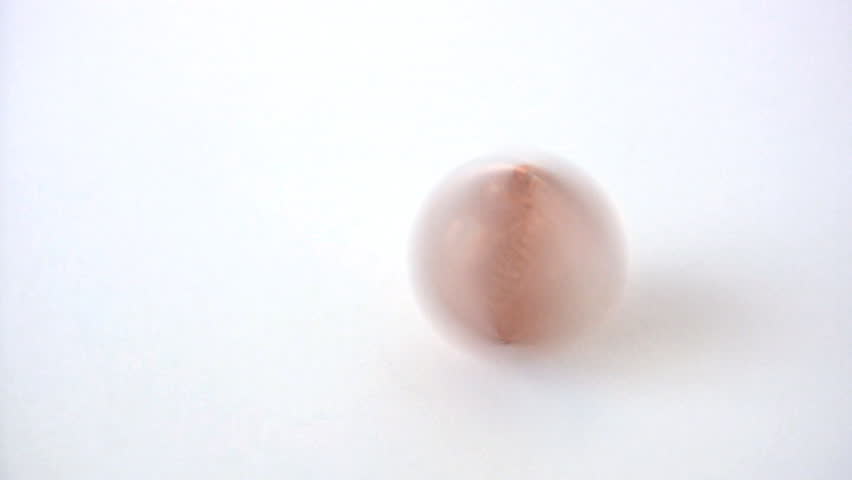 A spinning penny.