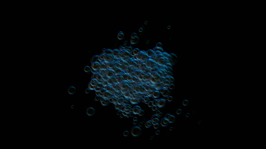 bubble & soap underwater.