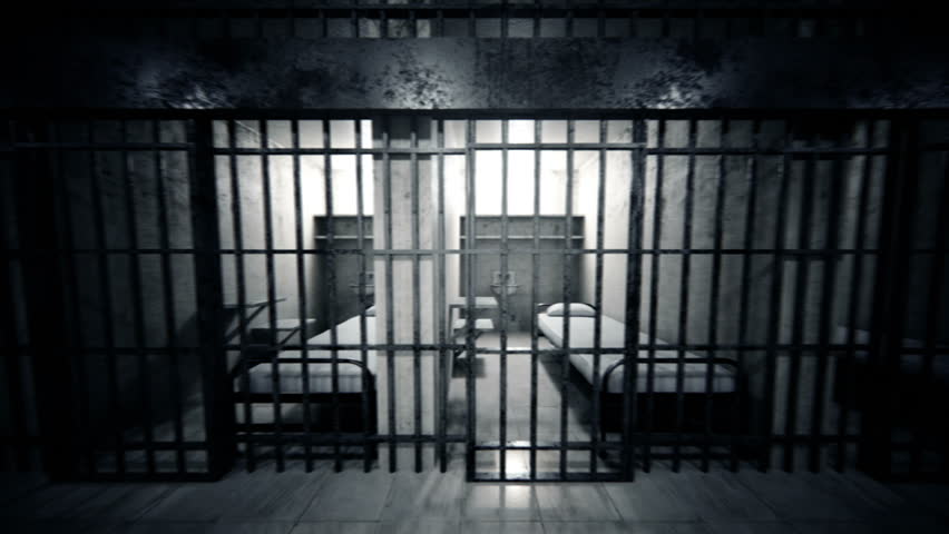 Prison cells infinite loop animation.
