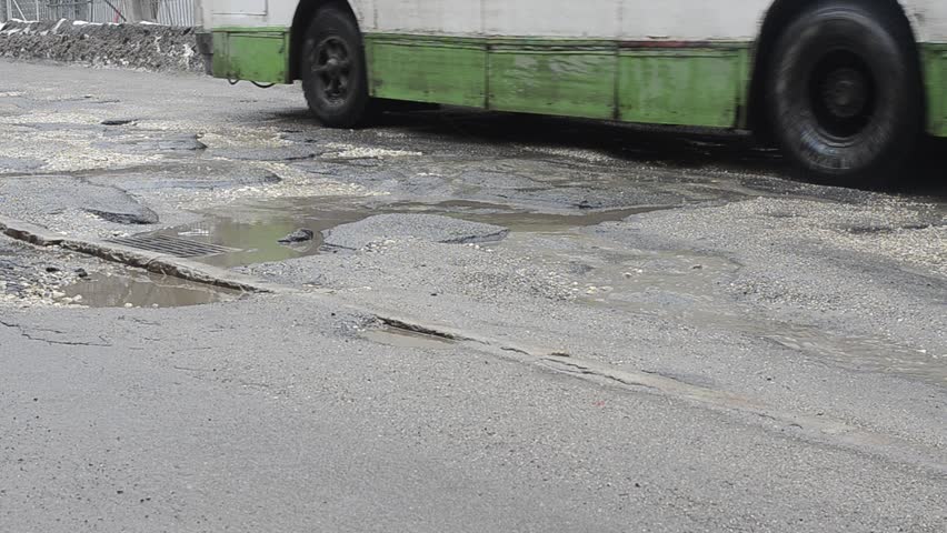 holes on the roads