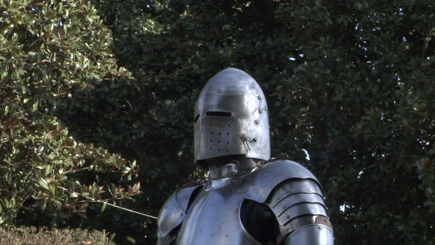 Fighting medieval knights