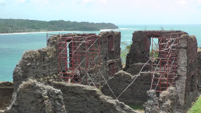 fortress in Portobello, Panama