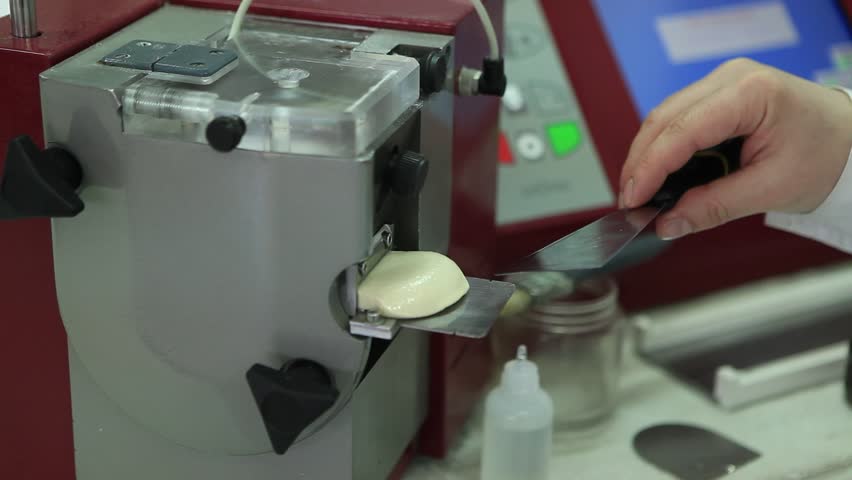 testing flour and dough in mills laboratory