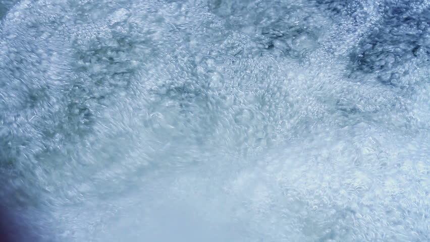 White Water Bubbling Background HD
