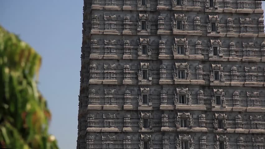 India. Gopuram in Murdeshvar