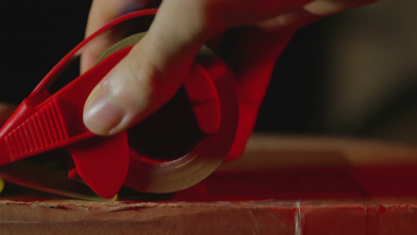 Packaging tape for a shipment