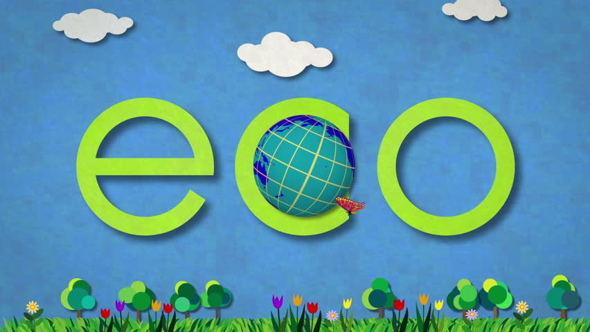 Illustrated Eco title. 