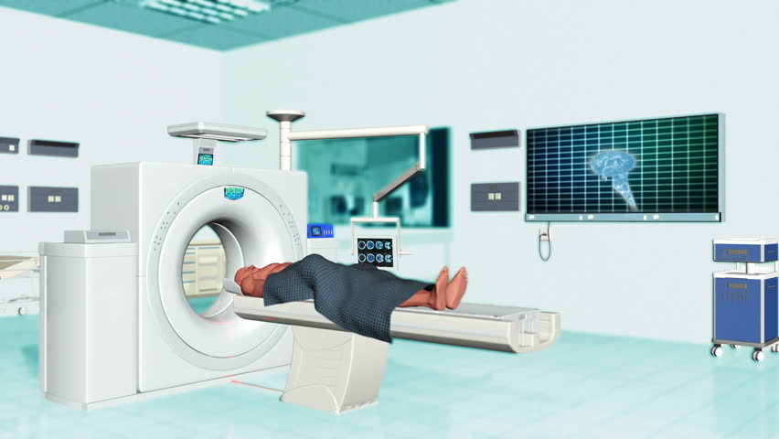 MRI Scanner in a Hospital Room, Alpha