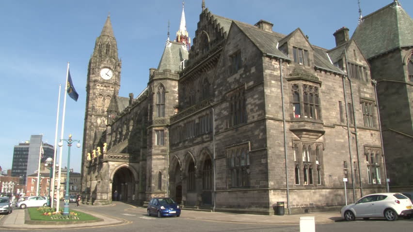 Rochdale town hall in Lancashire, apparently Hitler's favourite building in Britain.