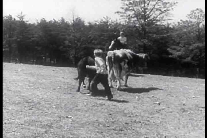 1950s - Life on a farm in the 1950s.