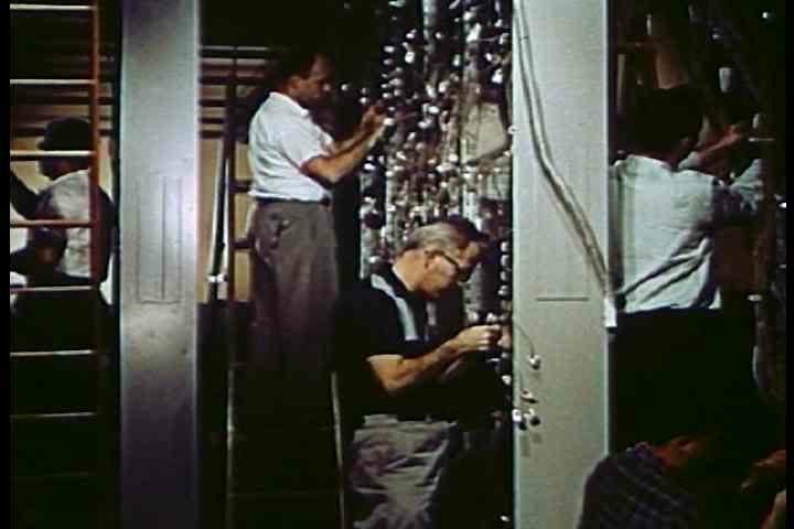 1950s - The telephone company provides wonderful services to 1950 America.
