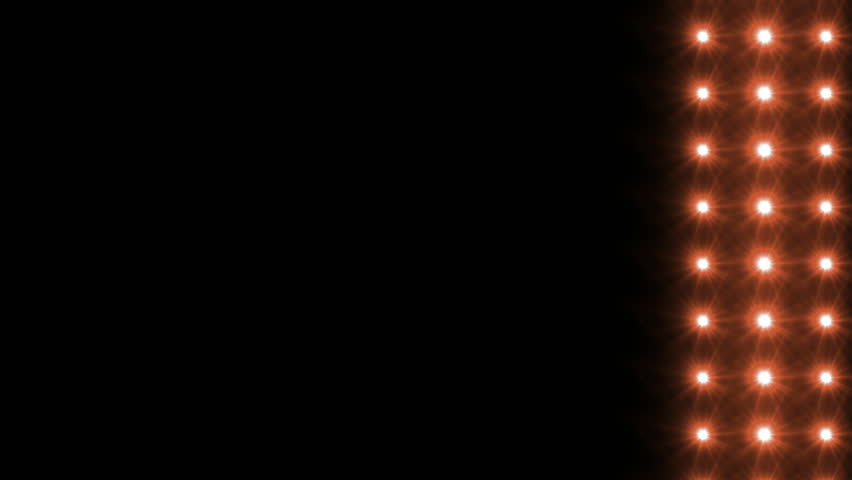Animation of LED lights.