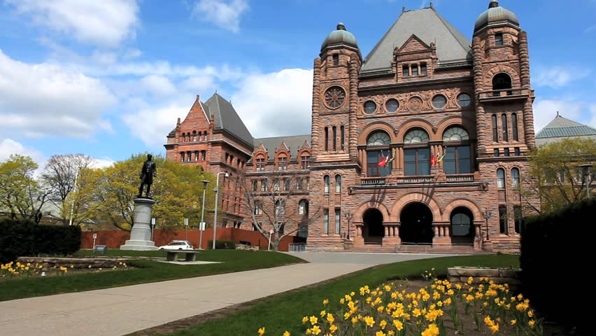 Queens Park, Ontario Provincial Government, Toronto, Ontario, Canada