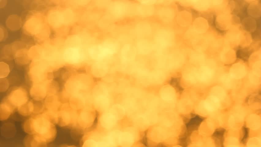 Light golden bokeh.