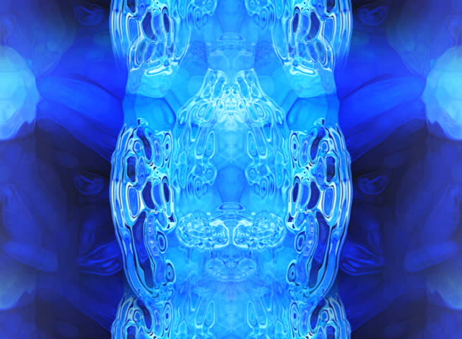PAL - Motion 881: Abstract fluid forms pulse, ripple and flow (Loop).