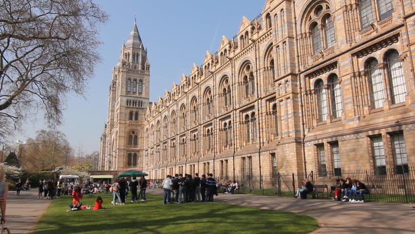 LONDON, UK on APRIL 3rd: Natural History Museum on April 3rd, 2012. The museum is home to life and earth science specimens comprising some 70 million items.