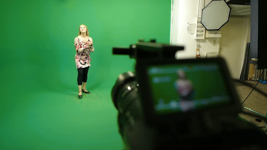 making of green screen studio