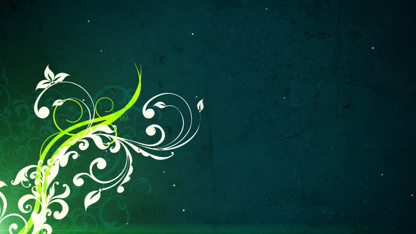 Vector flowers 3 loop