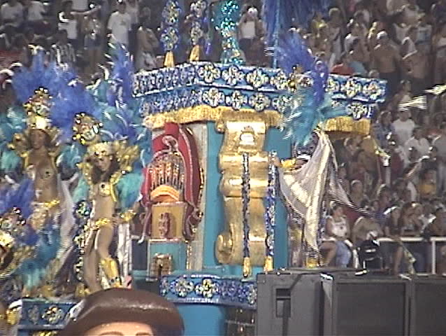 Carnival Show Rio de Janeiro (Brazil), several close-ups - no sound, DV 4:3, Sony TRV 130