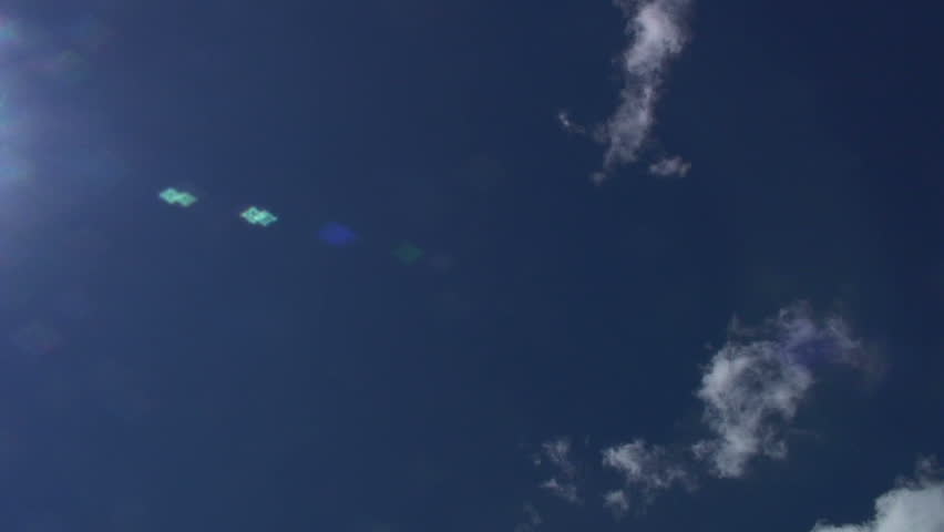 Cloud time lapse 5000% Speed. HD 1080