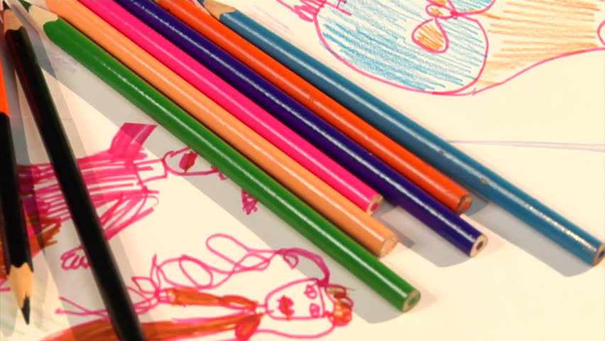 childs drawing background loop