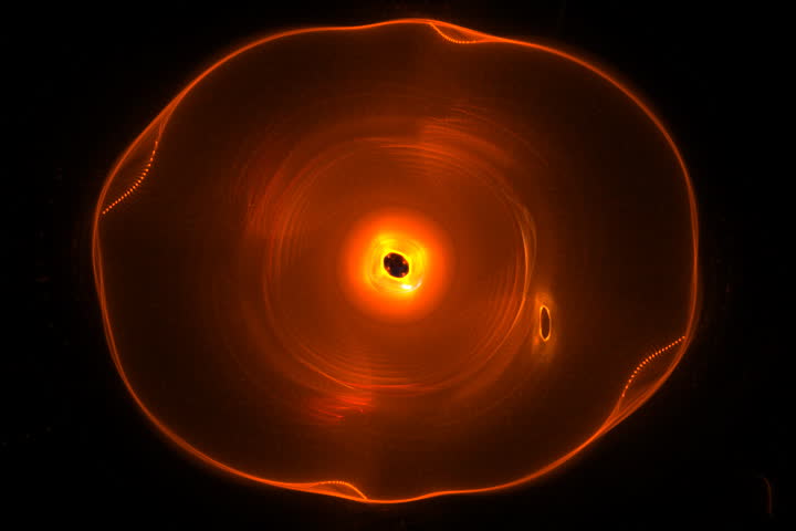 Seamless flame fractal loop