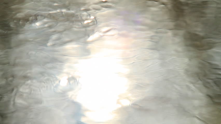 Reflexion on water surface. 