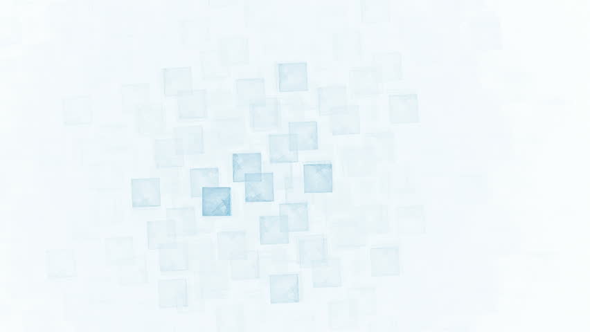 rotating background of blue cubes where one cube stays stationary