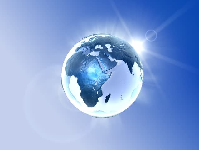 3d world lightning in a metallic style 