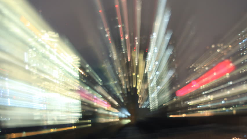 wild grunge time lapse of midtown NYC