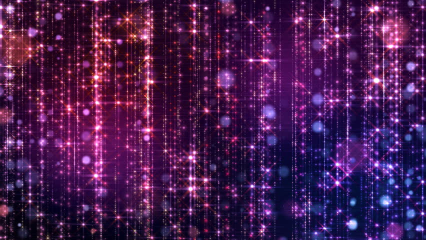 Violet glamour background with particles, vj