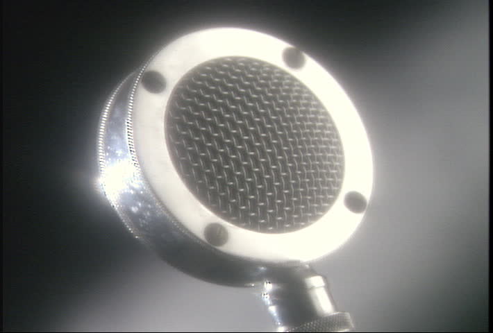 Old microphone. Related clips #73273, #73279, #73282, #73294