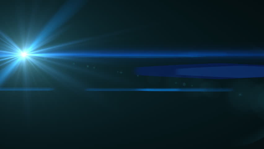 Lens flare wipe