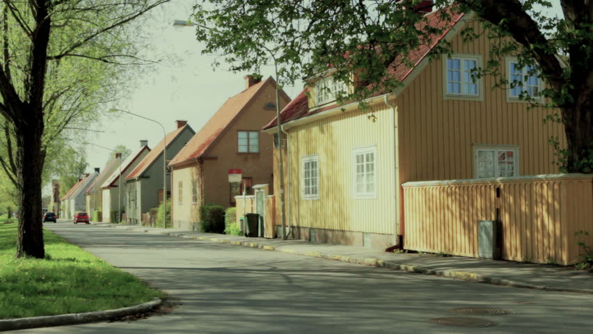 Street in old suburb