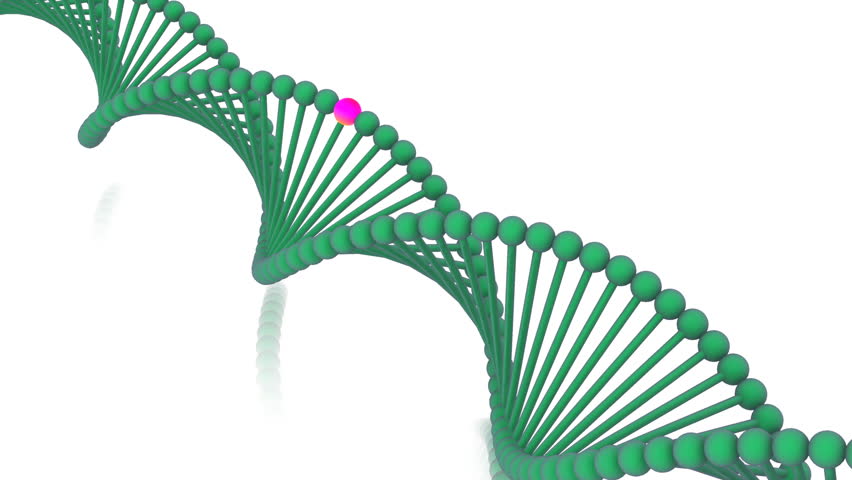 gene in DNA. 3d 