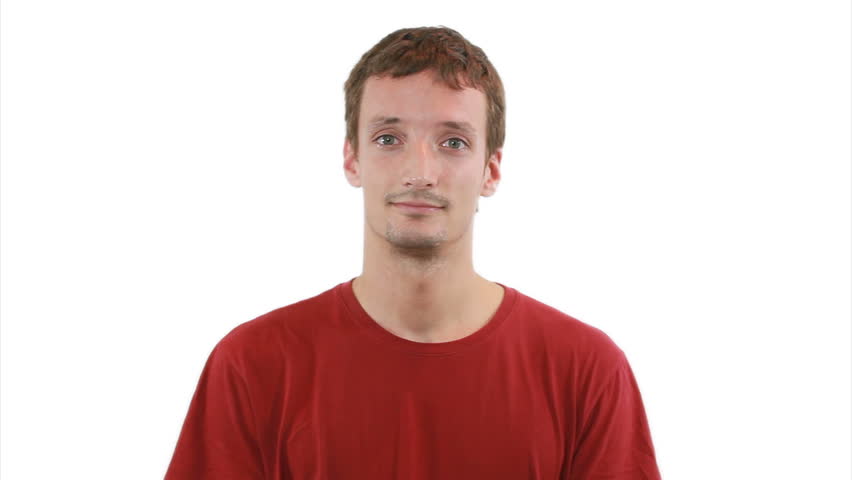Delighted guy
