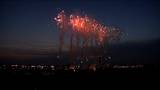 fireworks in city