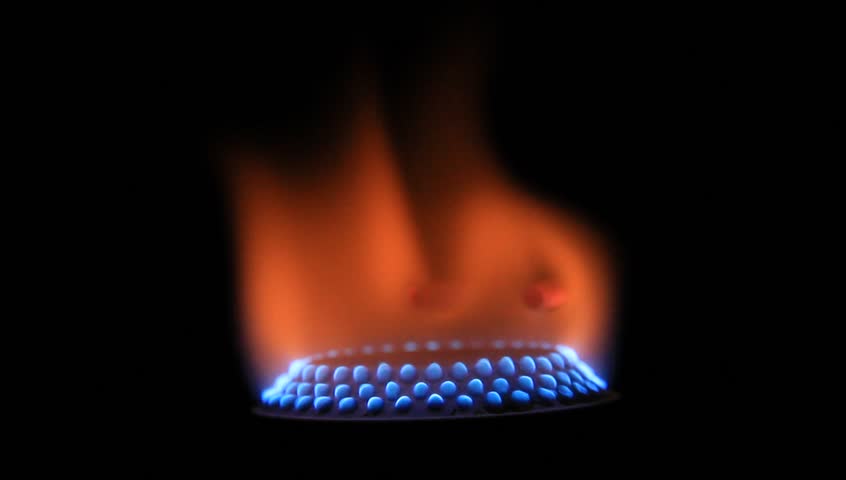 Gas flame