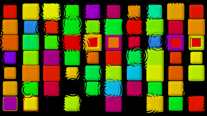 color matrix rectangle and ripple,game,Tetris