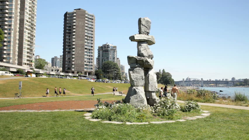 Inuit Inukshuk, inspiration for the Vancouver Olympics logo
