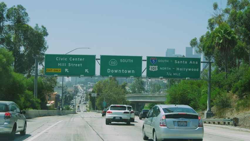 110 South freeway today