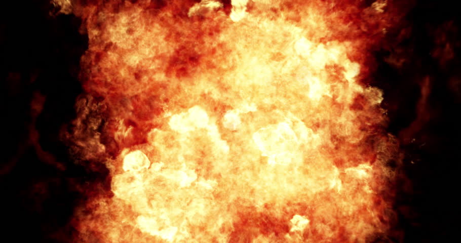 Realistic 4k Explosion and Blasts. Stock Footage Video (100% Royalty