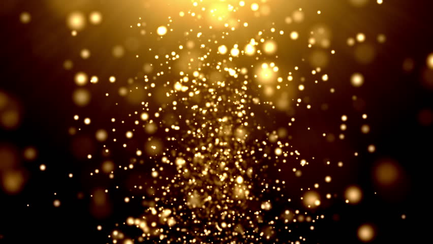 Gold Sparkling Background Loop 01 Stock Footage Video (100% Royalty ...